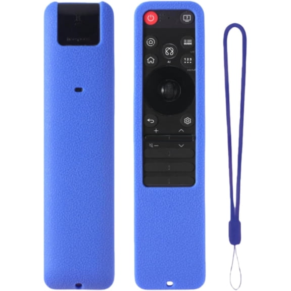 EFFFERTWQL-Silicone Case for LG Magic Remote MR25GA, Protective Cover for 2025 LG OLED Smart TV C5 B5 G5 M5 Series Remote Control Shockproof, Washable, Skin-Friendly, Anti-Lost with Lanyard