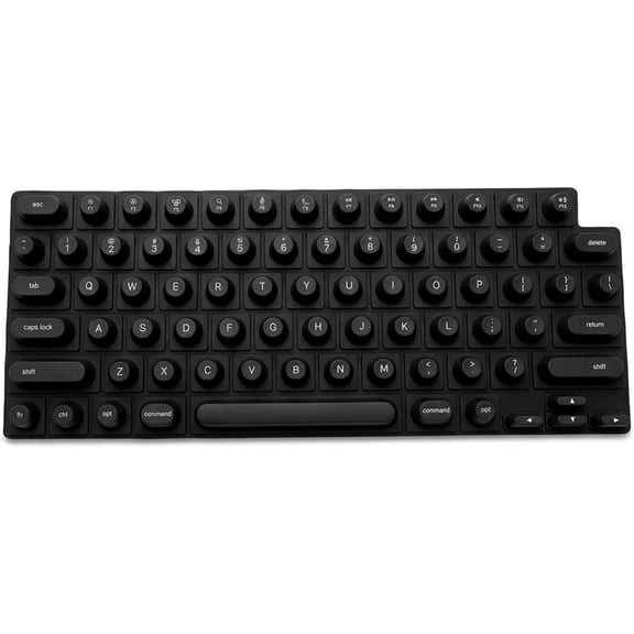 EFFFERTWQL-Silicone Raised Keyboard Cover for Long Nails,Keyboard Protector Skin for Pro 14 16 Air 13 15,Ergonomic Tower-Shaped Keys for Typing and Gaming,Dustproof & Spillproof Keybo