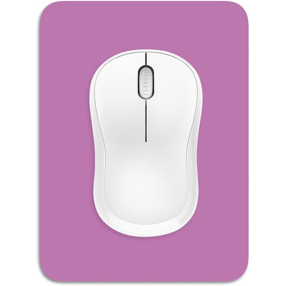 EFFFERTWQL-Small Mouse Pad, 6 x 8 Inch Thick Rubber Premium-Textured Non-Slip Portable & Washable Mini Mouse Mat for Women Men Wireless Laptops Keyboard Tray Gaming Work Computer Travel, Radiant Orch
