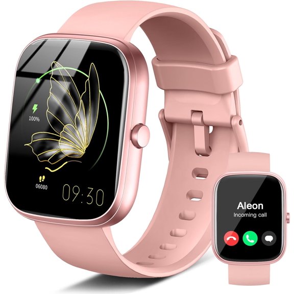 EFFFERTWQL-Smart Watch for Women, 1.91"HD Smartwatch (Answer/Make Call), 2025 Fitness Activity Trackers Heart Rate/Sleep Monitor/SpO2, Pedomete IP68 Waterproof,110+ Sport Mode, Watches Women for Andr