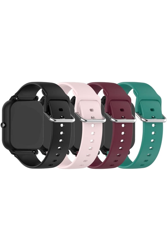 -Soft Silicone Bands Compatible for [iTouch Air 4 41MM] Smart Watch Replacement Quick Release Silicone Wacth Strap Bands for iTouch Air 4 for Women&Men
