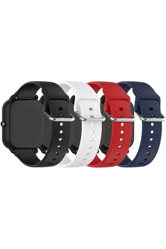 -Soft Silicone Bands Compatible for [iTouch Air 4 41MM] Smart Watch Replacement Quick Release Silicone Wacth Strap Bands for iTouch Air 4 for Women&Men