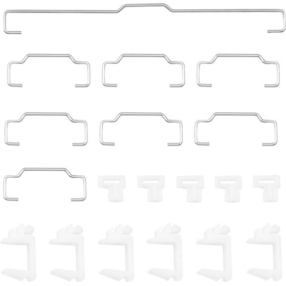 EFFFERTWQL-Stabilizers with Raised Wire 1 x 6.25 and 7 x 2u PCB Screw-in Stabilizers for 96 104 108 /MX Mechanical Keyboard Satellite Axis Computer Keyboard Accessories