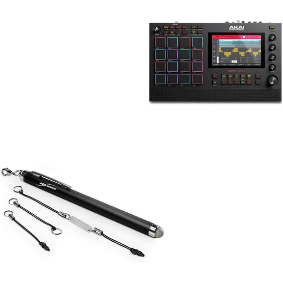 EFFFERTWQL-Stylus Pen Compatible with Akai MPC Live II - EverTouch Capacitive Stylus, Fiber Tip Capacitive Stylus Pen - Jet Black