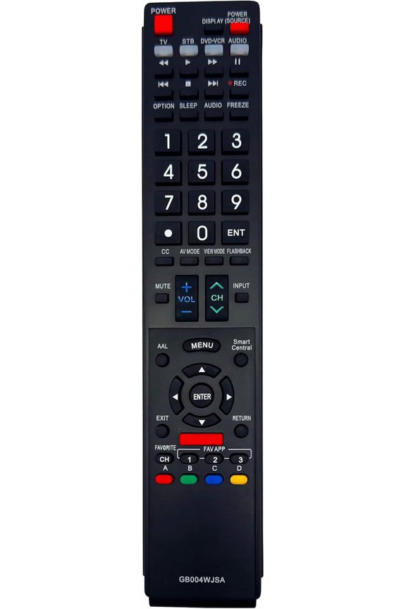 -TV Remote Control for All Sharp Aquos HDTV, Smart TVs