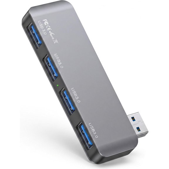 EFFFERTWQL-USB 3.0 Hub | Premium USB Hub for Laptops Cable-Free Plug-and-Play Design, Seamlessly Integrated with Your Device Wide Compatibility with Laptops, Desktops and Most USB-Enabled Devices