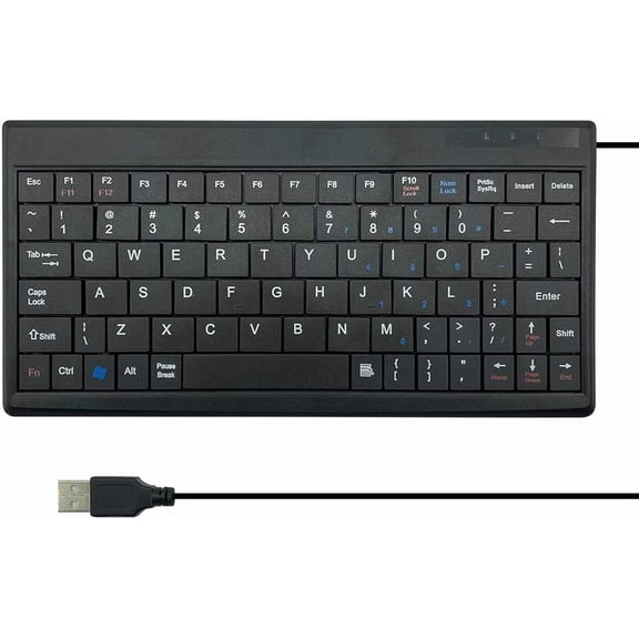 EFFFERTWQL-USB Mini Keyboard,DIY Experiment Mini Keyboard Gaming,USB Interface for Android TV Box,Windows PC,Raspberry Pi,Windows 10/8/7
