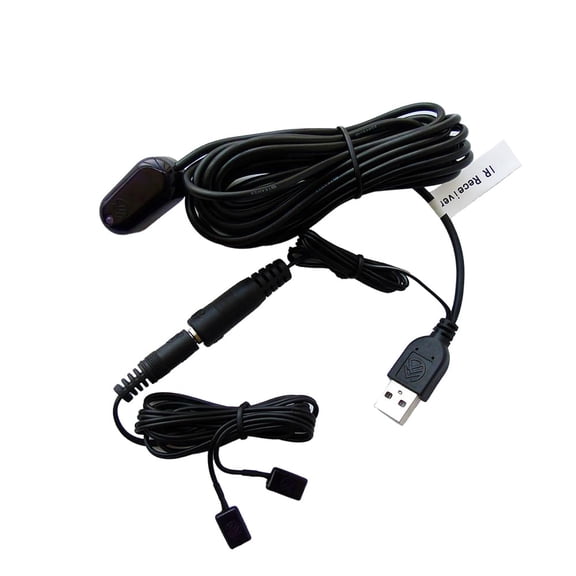 EFFFERTWQL-USBPowered IR Extender Cable  10ft Infrared Repeater for TV, Receiver & Home Theater Systems (Control 2 Devices)