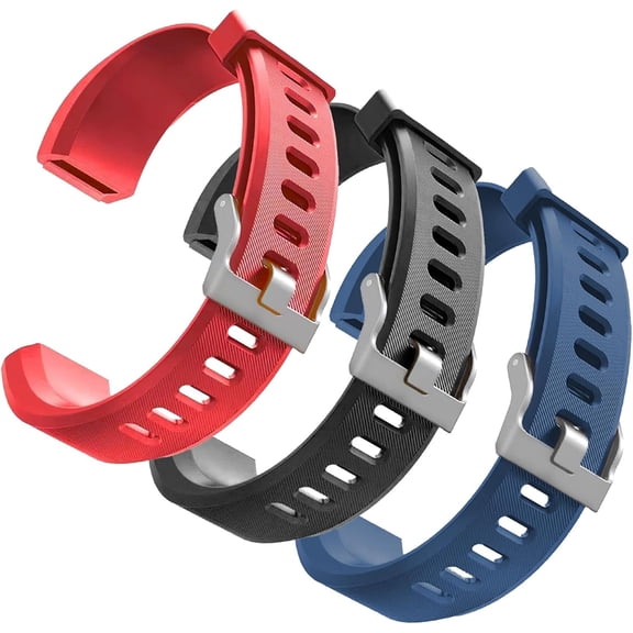 EFFFERTWQL-Watch Bands Replacement for ID115plus HR, Very Fit Pro Activity Fitness Tracker Wrist Bands Set, Multicolor Veryfitpro Smart Watch Strap Replacements