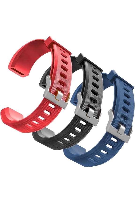 -Watch Bands Replacement for ID115plus HR, Very Fit Pro Activity Fitness Tracker Wrist Bands Set, Multicolor Veryfitpro Smart Watch Strap Replacements