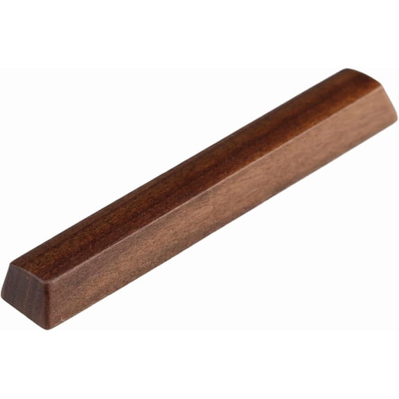 EFFFERTWQL-Wooden Keycap Solid Walnut Wood Keycap Novelty Keycaps Spacebar Keys OEM Profile for Cherry MX Mechanical Keyboard (Spacebar 1 Key)