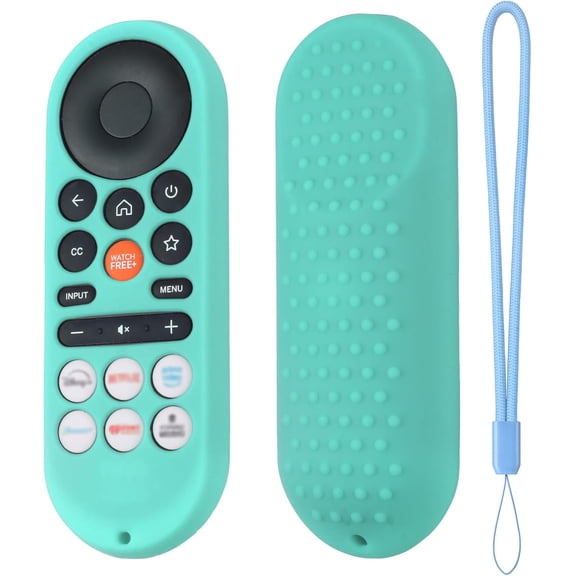EFFFERTWQL-XRT281 Remote Cover for Vizio/Onn FHD LED TV Remote 2026 Silicone Protective Case Compatible with VIZIO XRT281 ONN Remote Silicone Case Cover with Lanyard (Mint)