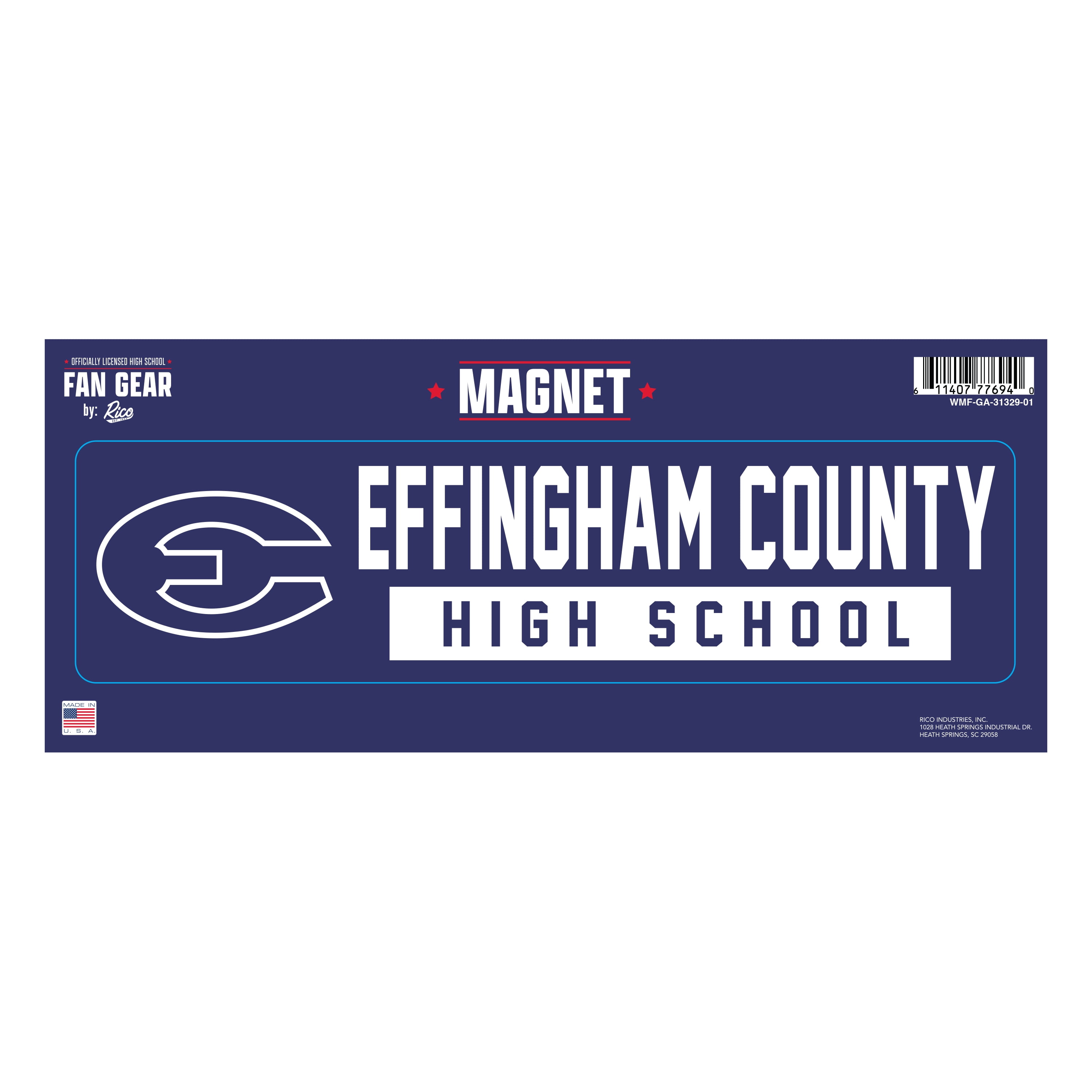 EFFINGHAM HIGH SCHOOL 4” x 10”