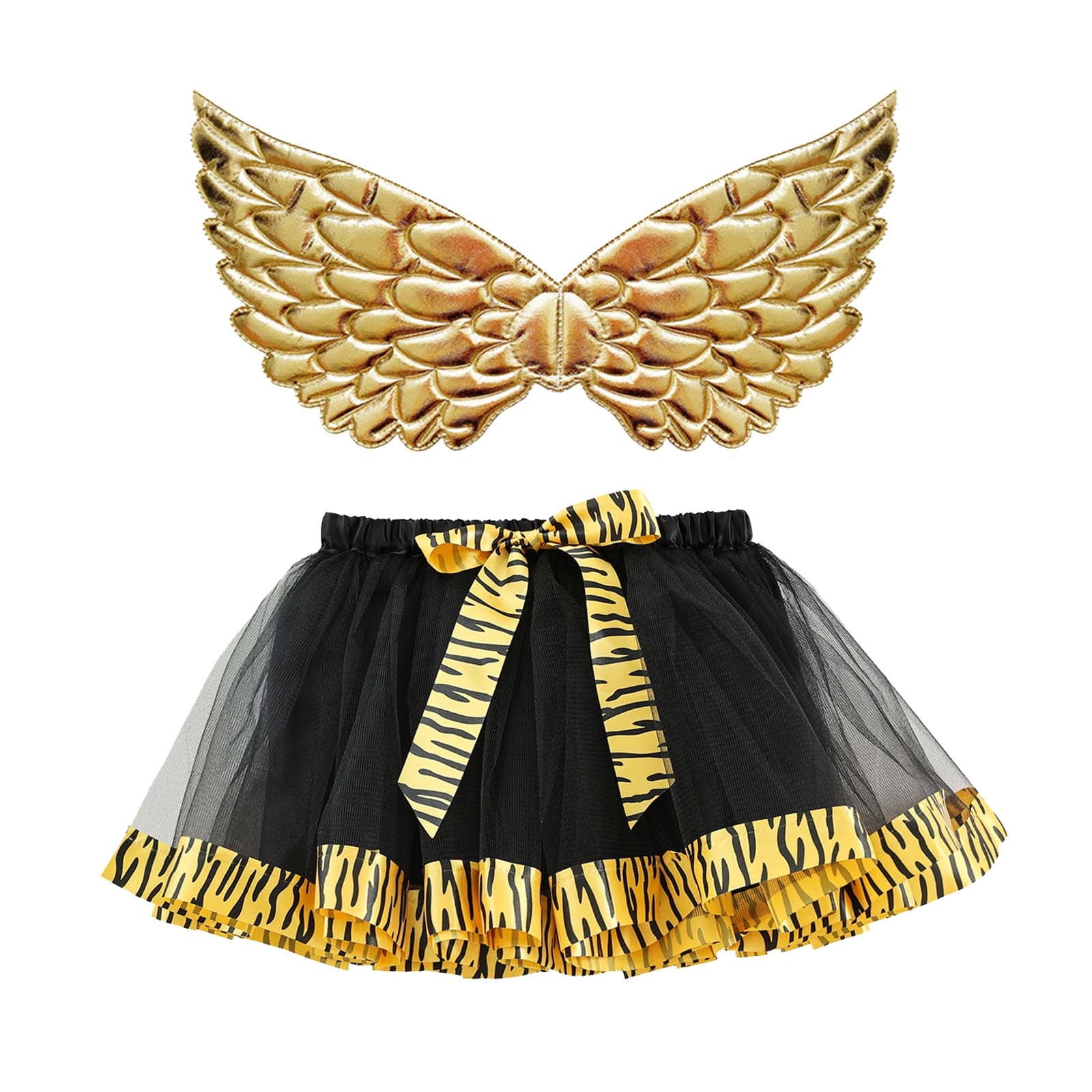 EFGYYF Rainbow Tutu Kids Girls Ballet Skirts Holiday Party Tulle Dance