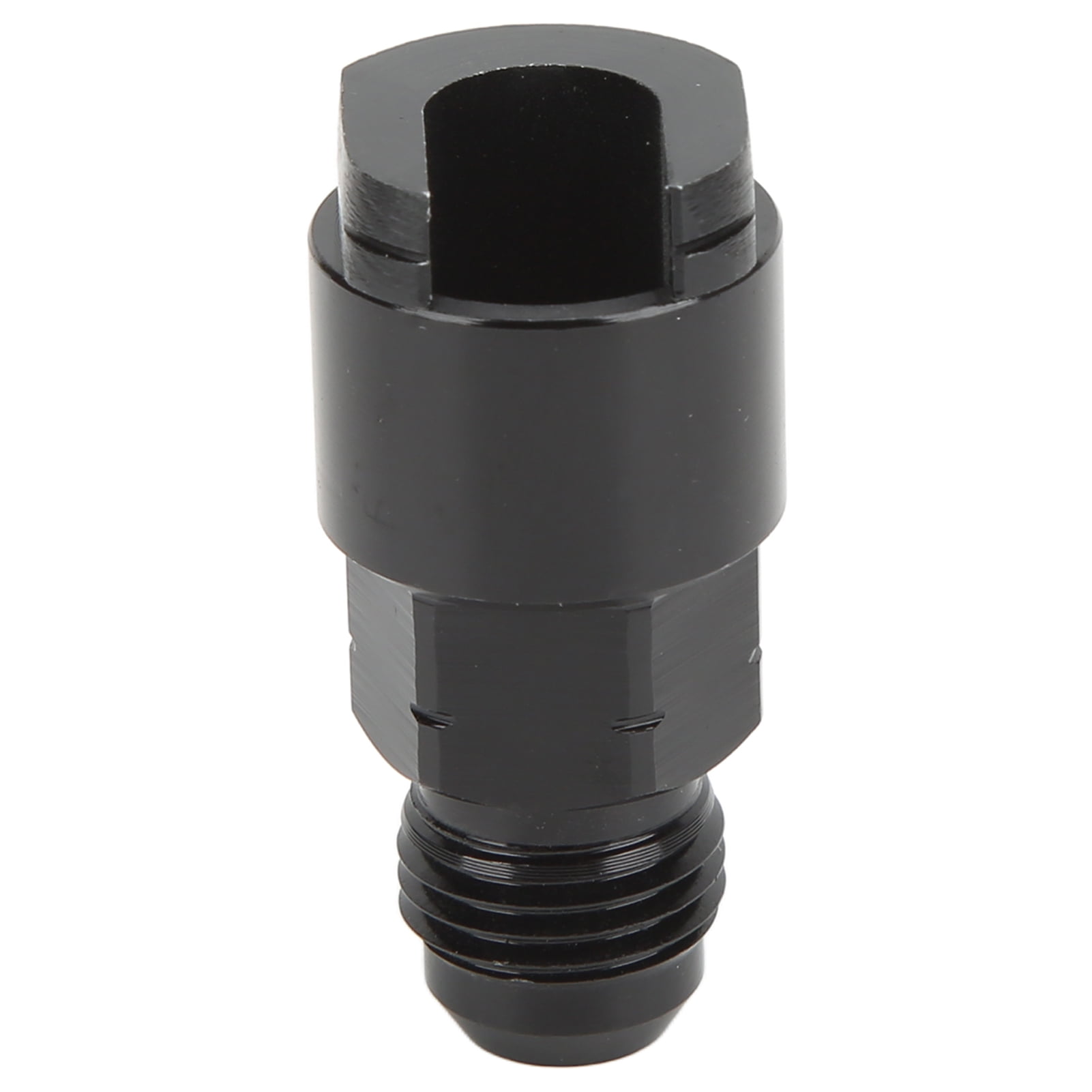 EFI Fitting Quick Disconnect, EFI Adapter Quick Disconnect Aluminum Alloy Black Anodized