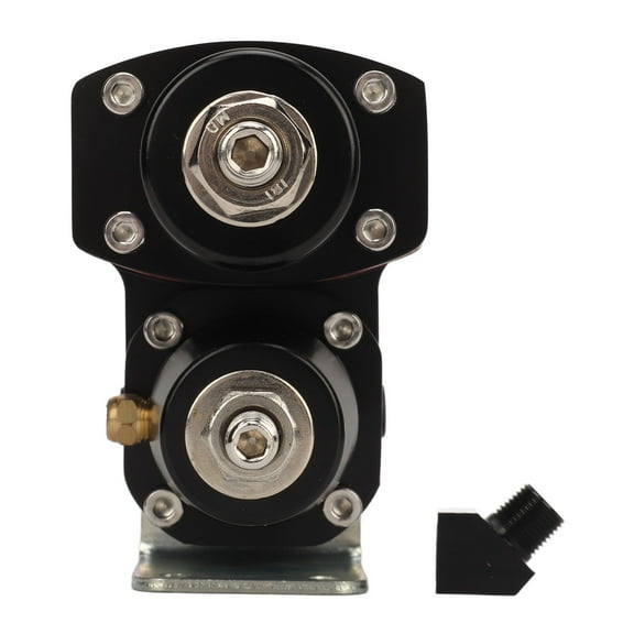 EFI To Carb Fuel Pressure Regulator, Metal High Performance Dual Stage Fuel Regulator 13220 For EFI To Carburettor Conversion