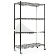 EFINE 4-Shelf Shelving Units and Storage on Wheels with 4-Shelf Liners