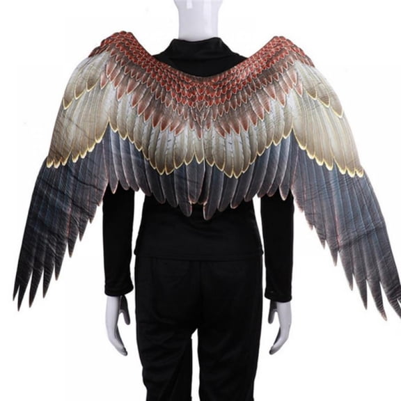 EFINNY 3D Printed Angle wing Festive Party Props Angel wing Costumes for Cosplay Decorative wing