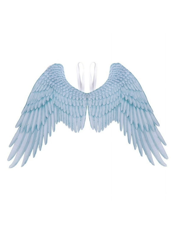 EFINNY Adult Angel Wing in White with Elastic Straps