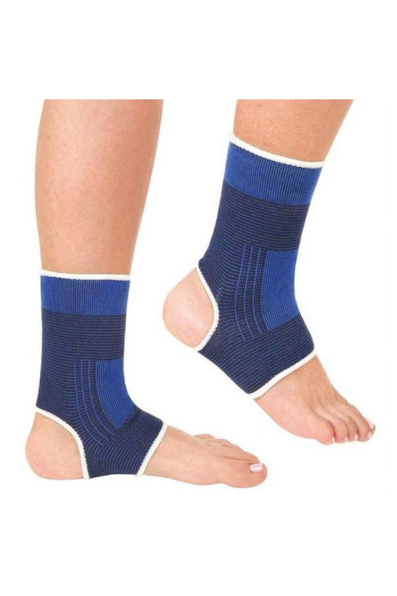 Ankle Brace for Plantar Fasciitis and Foot Support - Ankle Wrap for Sprain, Achilles, Tendonitis & Heel Pain Relief for Women & Men (1 Pair)