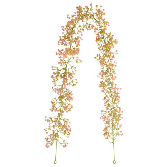 EFINNY Artificial Flower Rattan Flower Strips Wedding Home Garden Green Plant Rattan Landscape Decoration