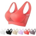 thumbnail image 1 of EFINNY Breathable Cool Liftup Air Bra,Padded Sports Bra for Women,Womens Underwear Breathable Large Size Snug Bras No Steel Ring, 1 of 4