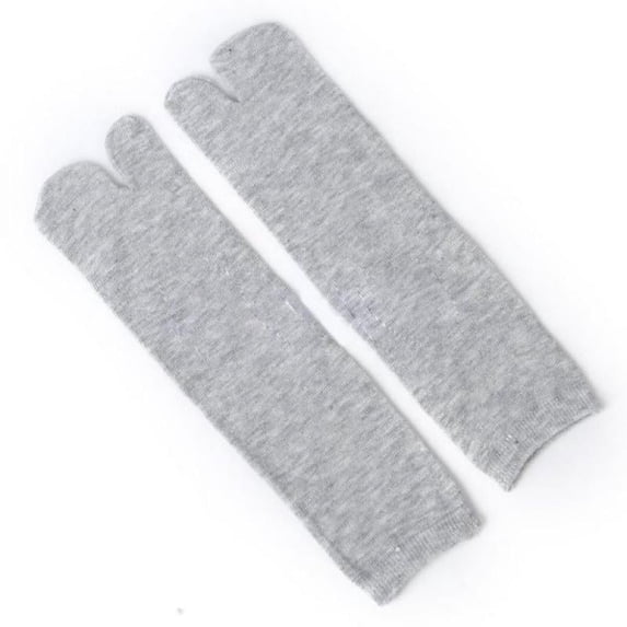 EFINNY Cotton Socks,Toe Socks,Elastic Cotton Tabi Socks Pack of 3, As Shown, US 5-12