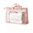 thumbnail image 1 of Norbi Dust Bags for Handbags, Clear Handbag Storage, Purse Storage Organizer for Closet, Purse Cover Hanging Closet Organizer with Zipper and Handles, 1 of 11
