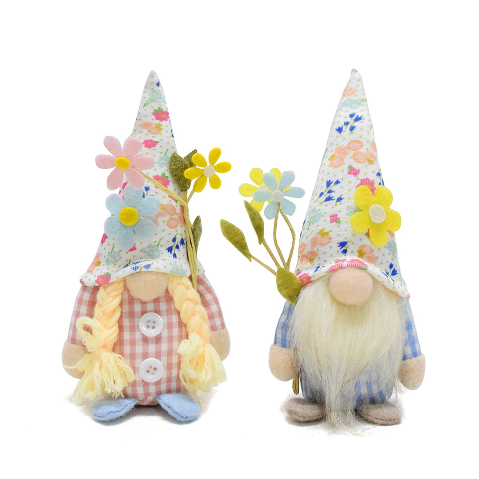 Lavender Gnomes Decor, Spring Resin Garden