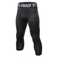 thumbnail image 1 of EFINNY Men Quick Dry Elastic Fitness Leggings Running Compression Gym Pants, 1 of 2