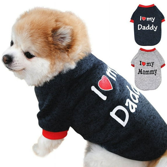 EFINNY Pet Dog Coat Warm Costume Raglan Sleeve Fleece Sweater For Small Medium Dogs