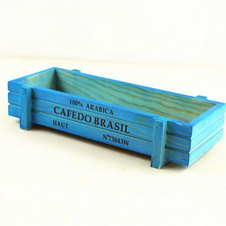 Fysho Retro Wooden Flower Herb Planter Succulent Pot Rectangle Trough Box Plant Bed Fysho Retro Wooden Flower Herb Planter Succulent Pot Rectangle Trough Box Plant Bed