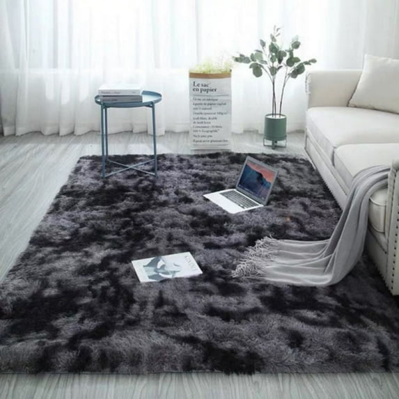 EFINNY Soft Fluffy Fur Area Rugs Furry Rug Carpet for Bedroom Room Living Room Home Decor Floor Mat
