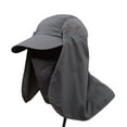 thumbnail image 1 of EFINNY Sun Cap Fishing Hats with Face Mask Outdoor Sun Protection Visor Caps with Windproof Neck Face Mask Visors Flap Cover, 1 of 3