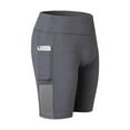 thumbnail image 1 of EFINNY Women Fitness Yoga Shorts Running Quick-dry Short Trouser Pant with Pocket, 1 of 3