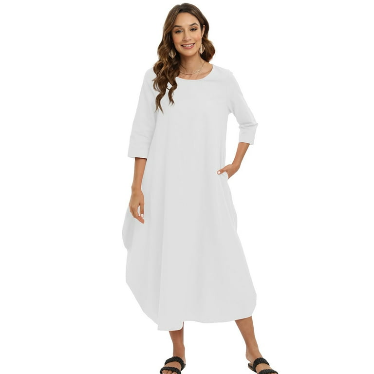 Light grey linen dress long women dress 1178# Light grey linen dress long women dress 1178#