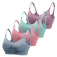 thumbnail image 1 of EFINNY Women's Bra Seamless Full Cup Bras Adjustable Maternity Underwear 4Packs,2023 Upgrade, 1 of 8