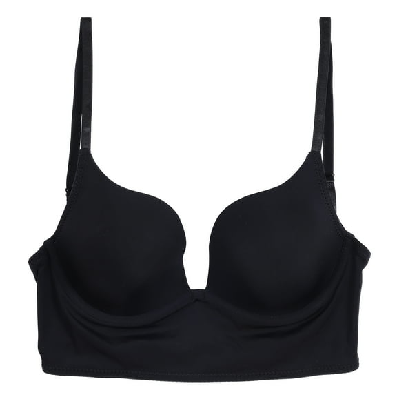 EFINNY Women's Deep V Bra Open Back Underwear Beauty Back U-shaped Bras