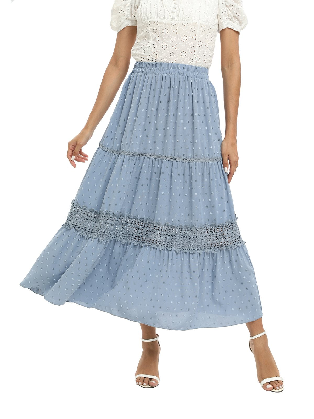 strapless open back dress Pleat Pant
