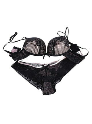 Buy Stylish Fancy Net Bra Panty Set For Women Pack Of 3 Online In