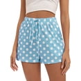 thumbnail image 1 of EFINNY Womens Soft Shorts with Pockets Pajamas Polka Dot Shorts, 1 of 6