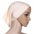 thumbnail image 1 of EFINNY Womens Under Scarf Hijab Hair Wrap Tube Bonnet Cap Bone Islamic Head Cover, 1 of 5