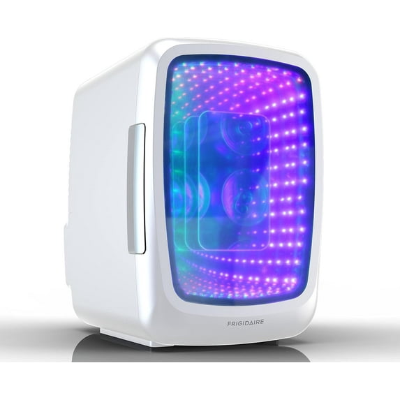 EFMIS179 Gaming Light Up Mini Beverage Refrigerator, Stealth