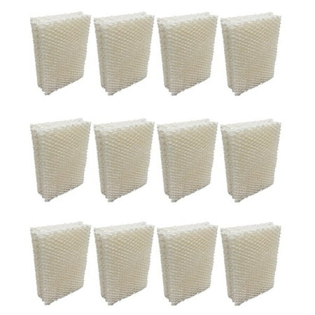 EFP HDC12 Humidifier Filter Replacement - 12-Pack - for AIRCARE HDC12 Super Wick Humidifier Filter, MoistAir Humidifier Filters HDC-12 Humidifier Filters HDC12, Moist Air HDC12 Humidifier Filters