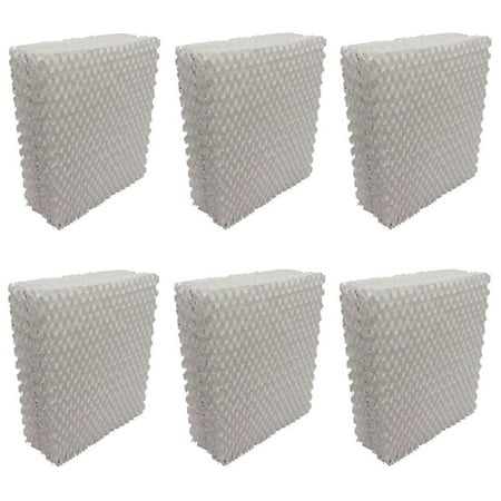 EFP High Output 6-Pack Humidifier Wicking Filters for 1043 AIRCARE, Essick, Bemis, 6 pack