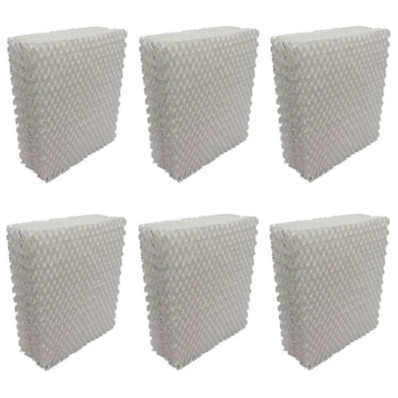 EFP High Output 6-Pack Humidifier Wicking Filters for 1043 AIRCARE, Essick, Bemis, 6 pack
