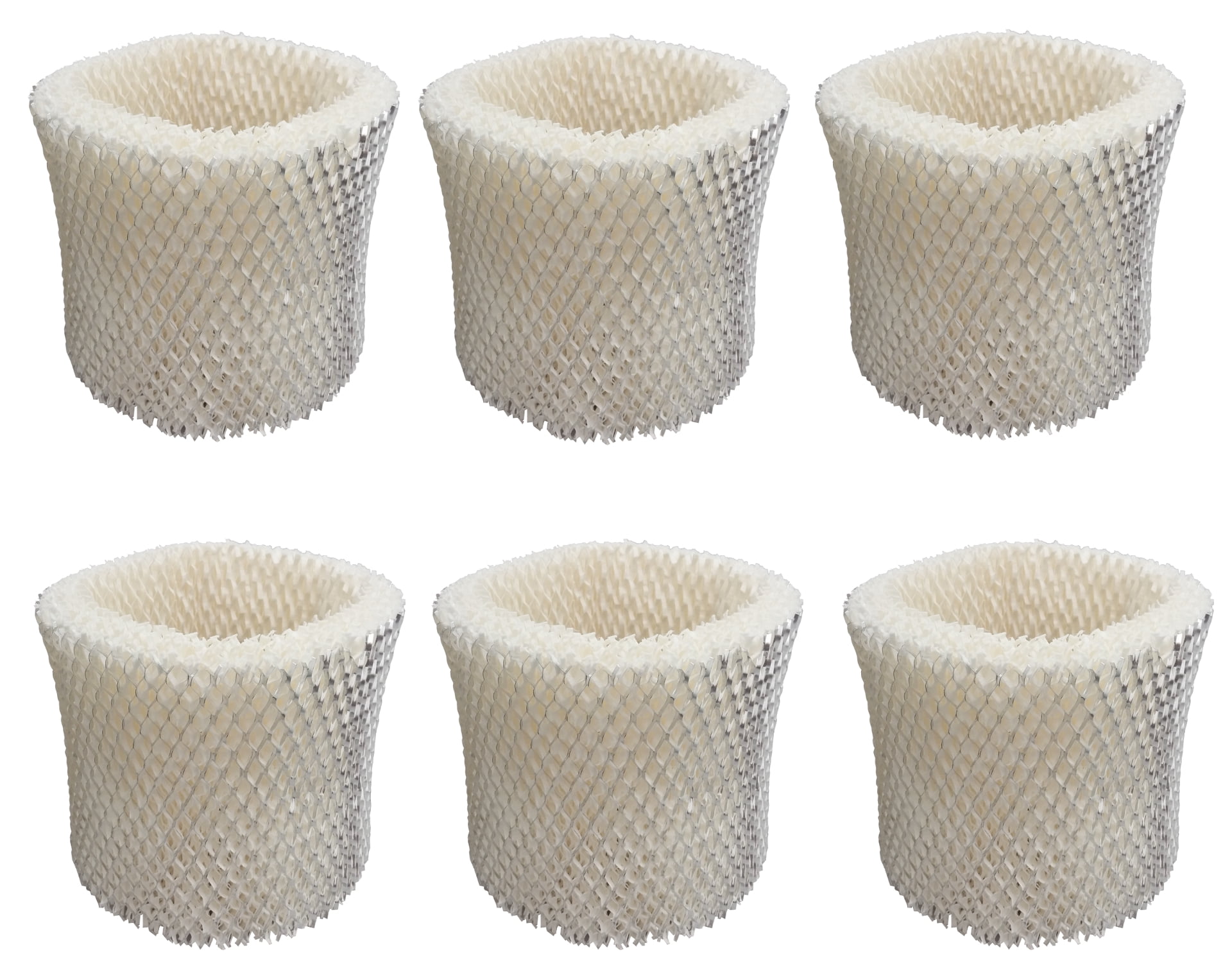 EFP Humidifier Filter Replacements for Holmes HWF64, HWF-64, Filters-B, HC24, HC-24 and Sunbeam SCM1746, SCM-1746 Models | Includes 6 Aftermarket Filters