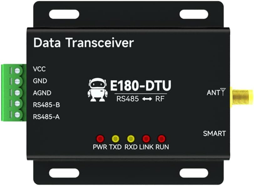 EFR32MG1B 2.4G Zigbee 3.0 Wireless Data Transmisson Station E180-DTU(Z20-485) RS485 20dbm SMA-K Network Self- Healing Low Power