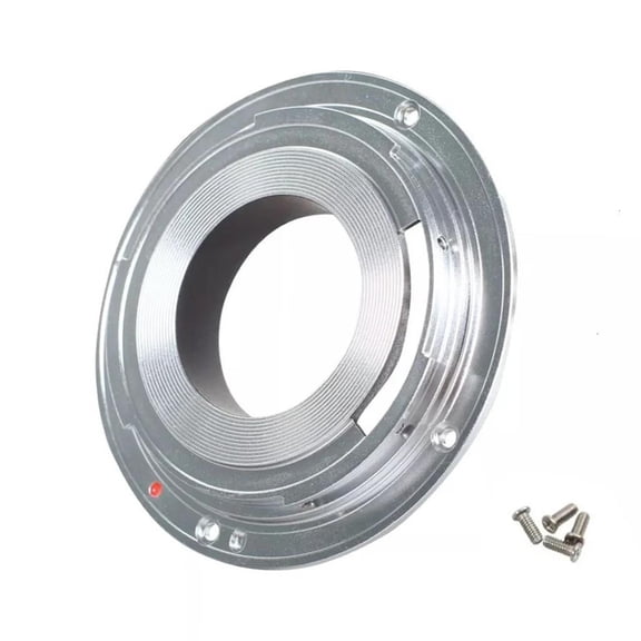 EFS 10 18mm Lens To EF Mount Converter AntiFlare Metal Housing Precise Fit