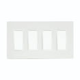 thumbnail image 1 of Eurofase Heating - Simple Switch Wall Plate and Gang Box - 20 Amp Per Pole-White Finish-Four Switch What's Included, 1 of 1
